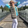 Жилетка из козьего пуха