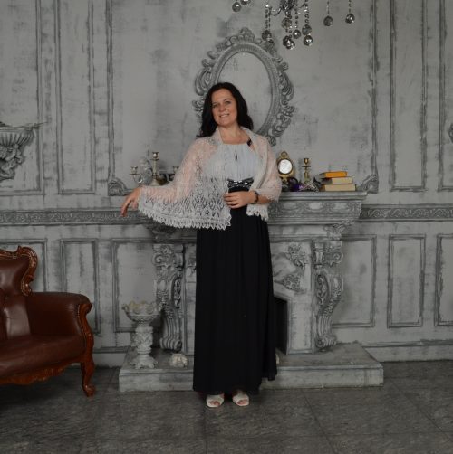 Палантин Морозная нежность