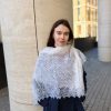 Ажурная пуховая паутинка