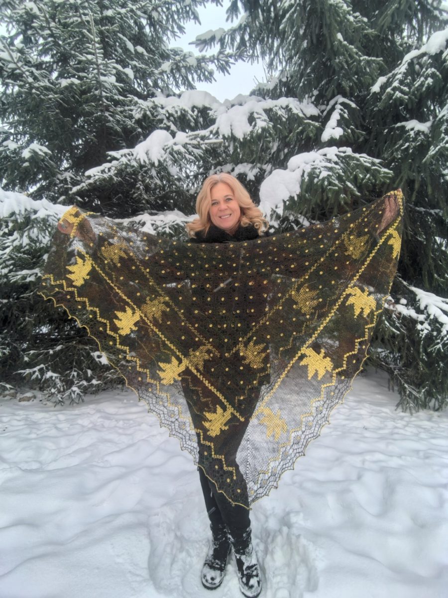 Пуховая паутиночка