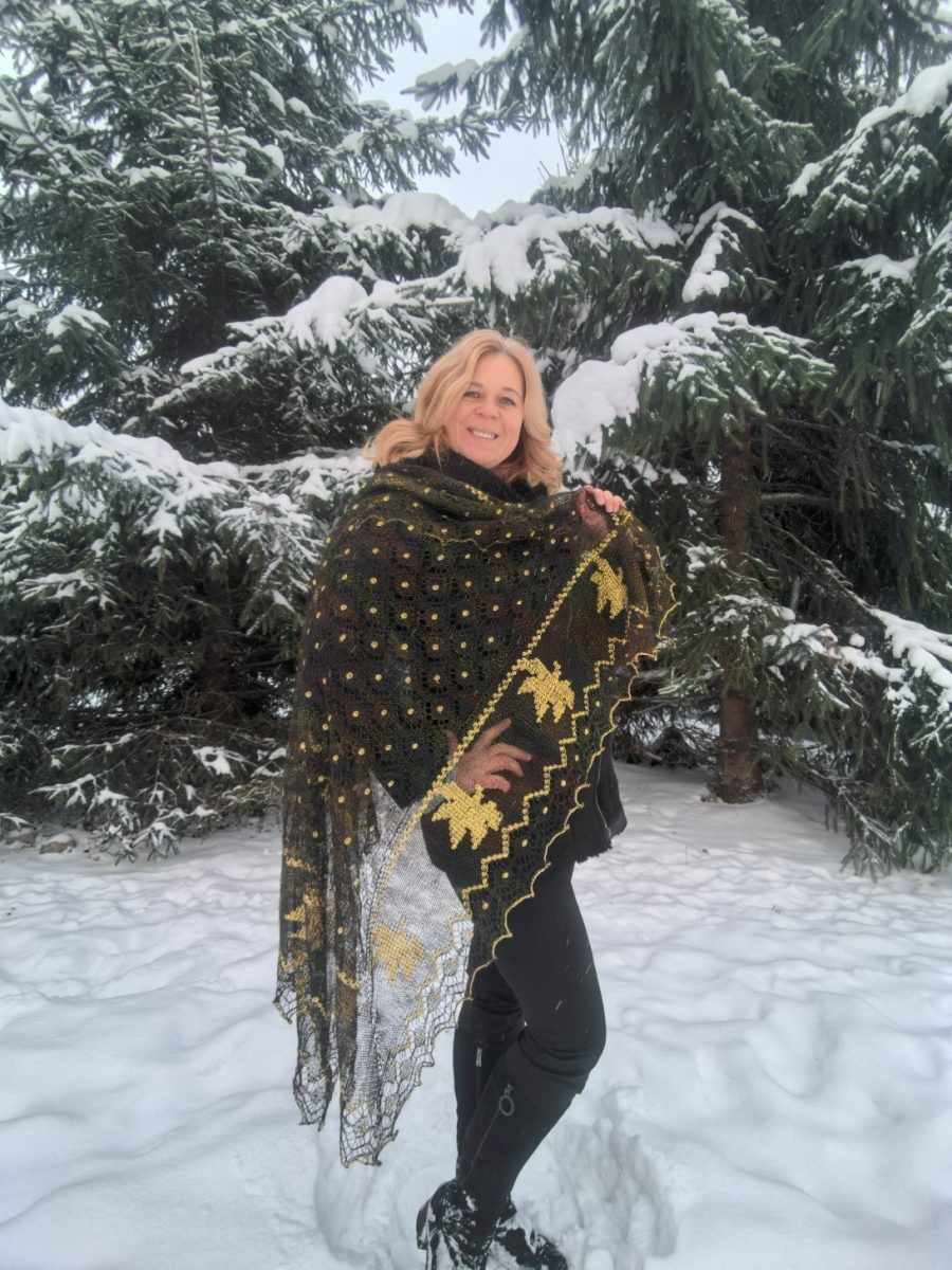 Пуховая паутиночка