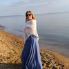 Ажурная пуховая паутинка