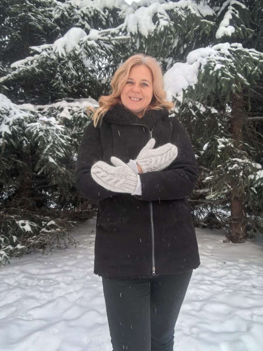 Варежки пуховые