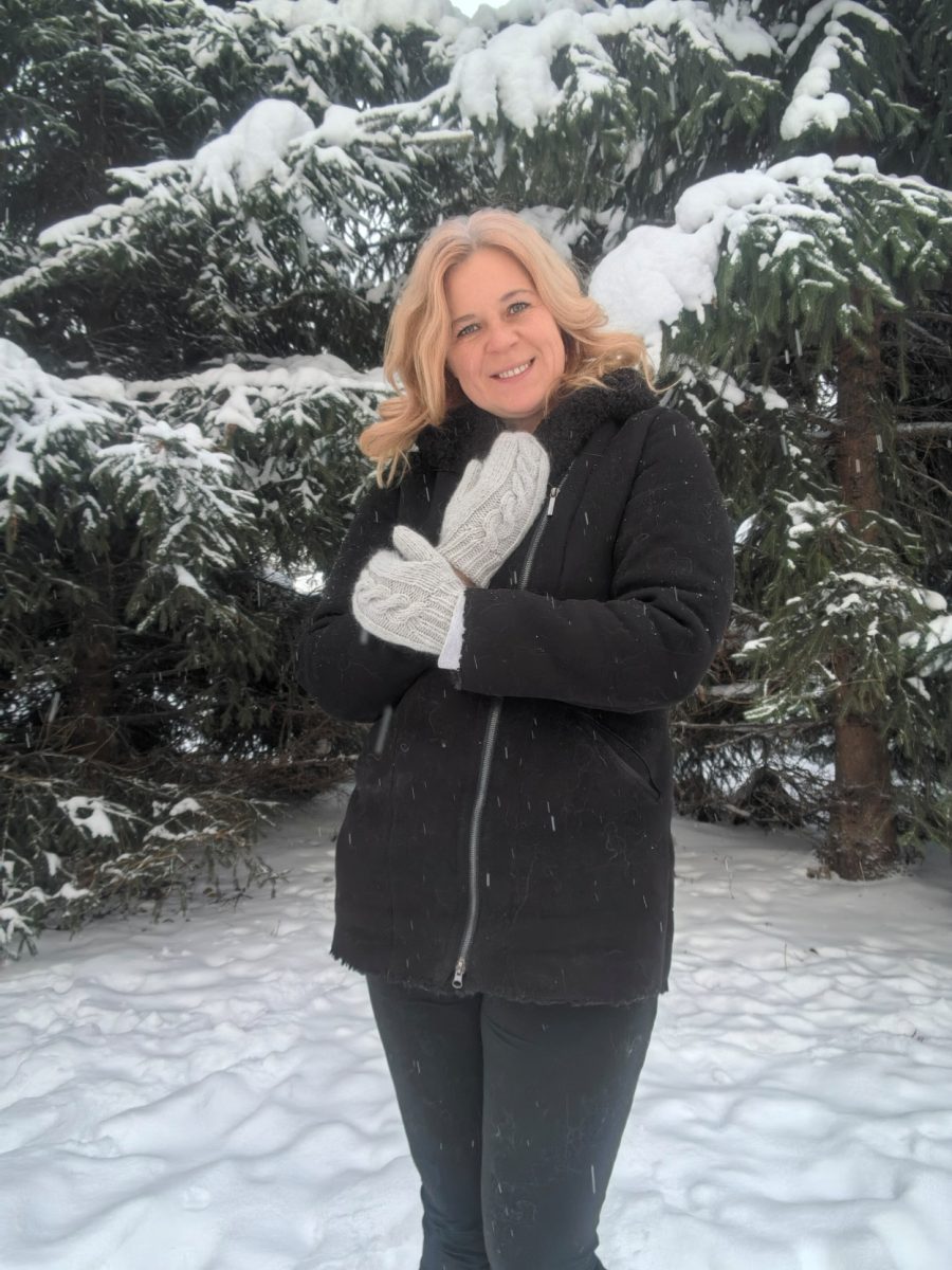 Варежки пуховые